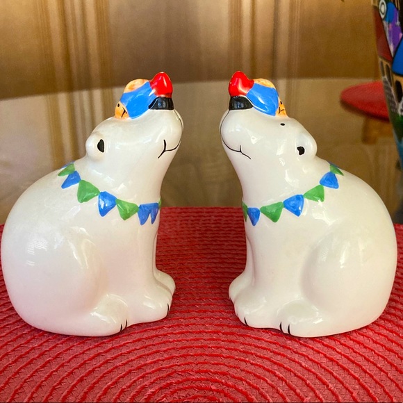 Polar Bear S&P Shakers - Vintage - Picture 2 of 6